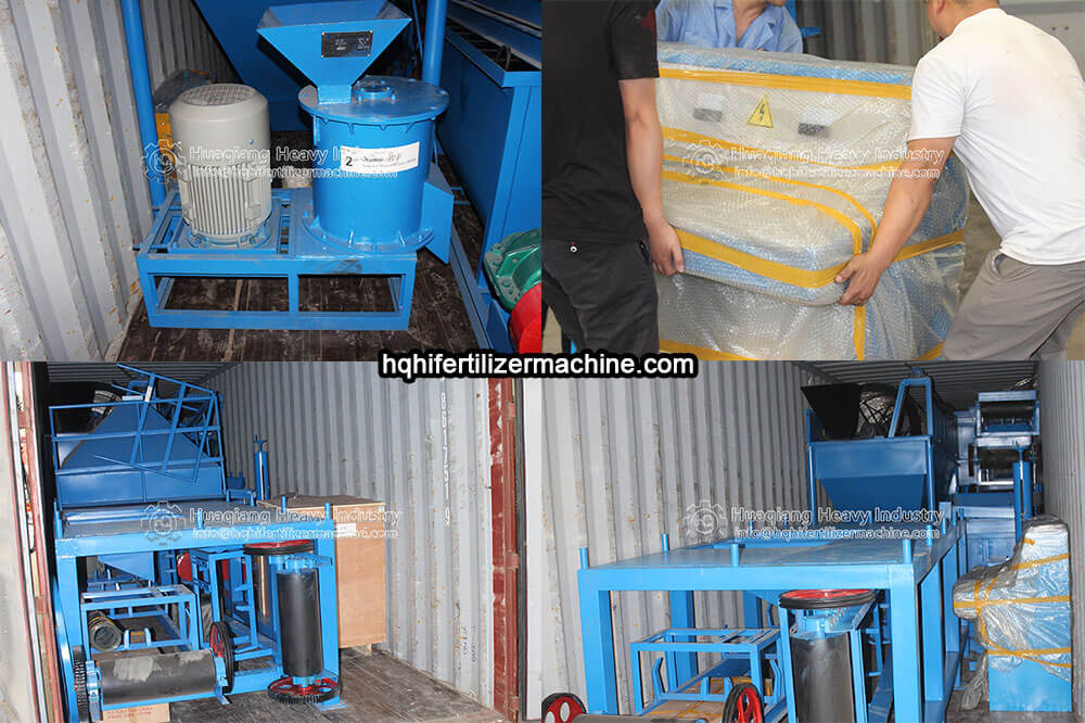 Jordan organic fertilizer production line delivery site