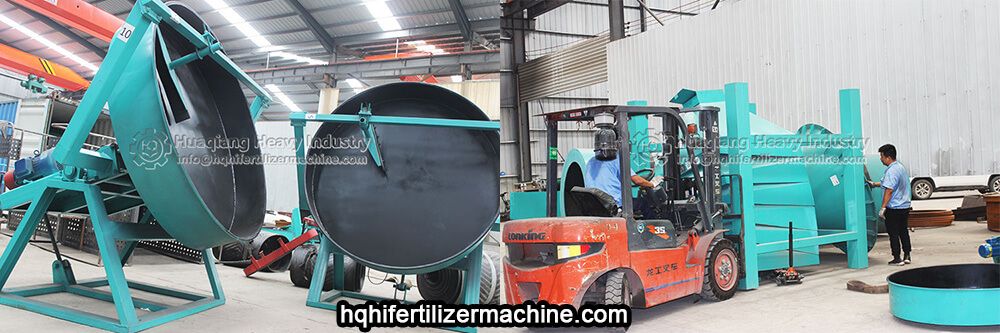 Nigeria disc granulation production line for delivery