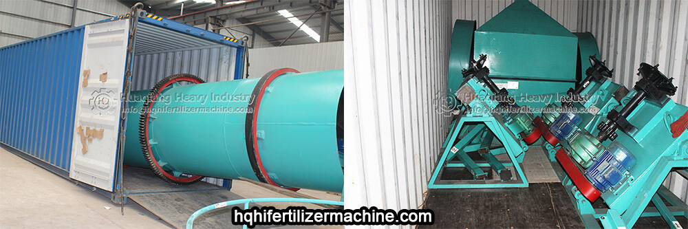 Nigeria disc granulation production line for delivery