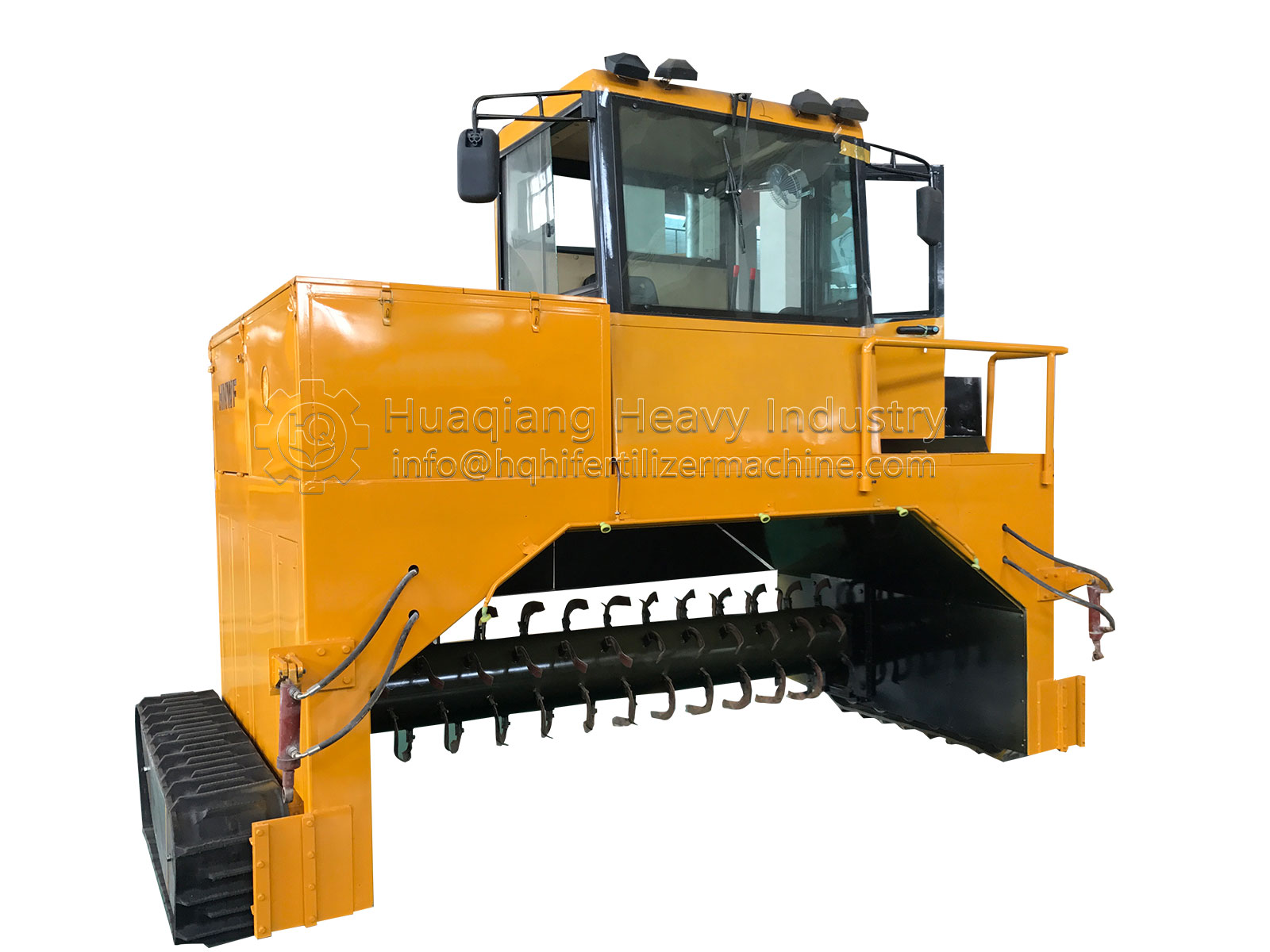 Crawler Windrow Turner for Organic Fertilizer Production Line