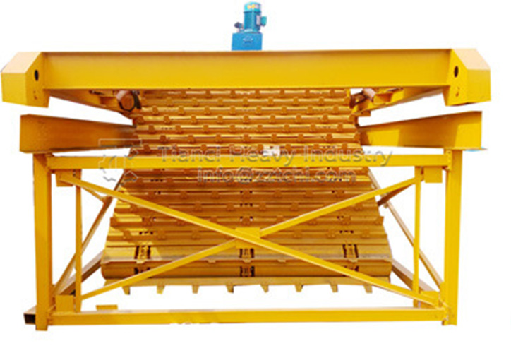 Details of installation and commissioning of chain plate type compost turning machine