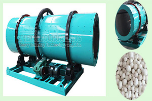 Production technology of phosphate fertilizer by rotary drum granulation