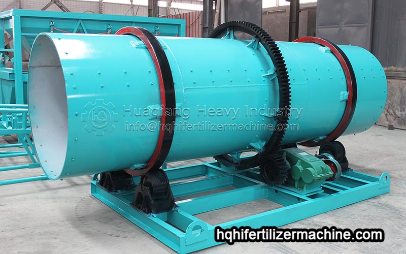 Drum granulator for high yield compound NPK fertilizer