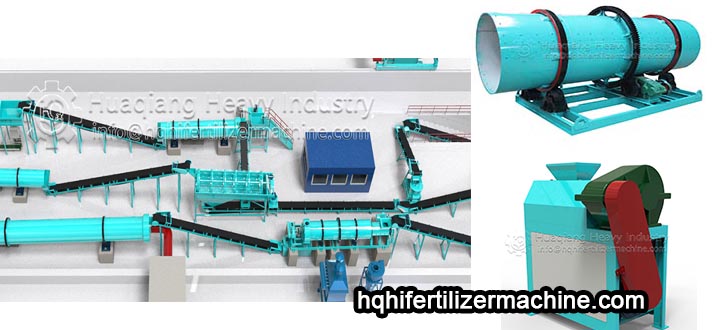 Two kinds of granulation equipment of compound fertilizer granulation equipment