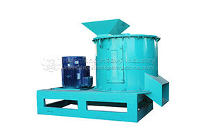 Semi wet material crusher for fermentation material crushing