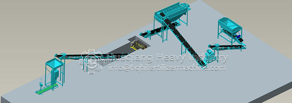 powder organic fertilizer production line