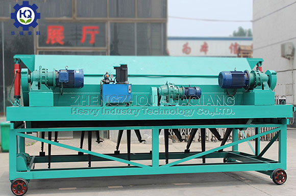 Functional characteristics of turning machine in organic fertilizer equipment