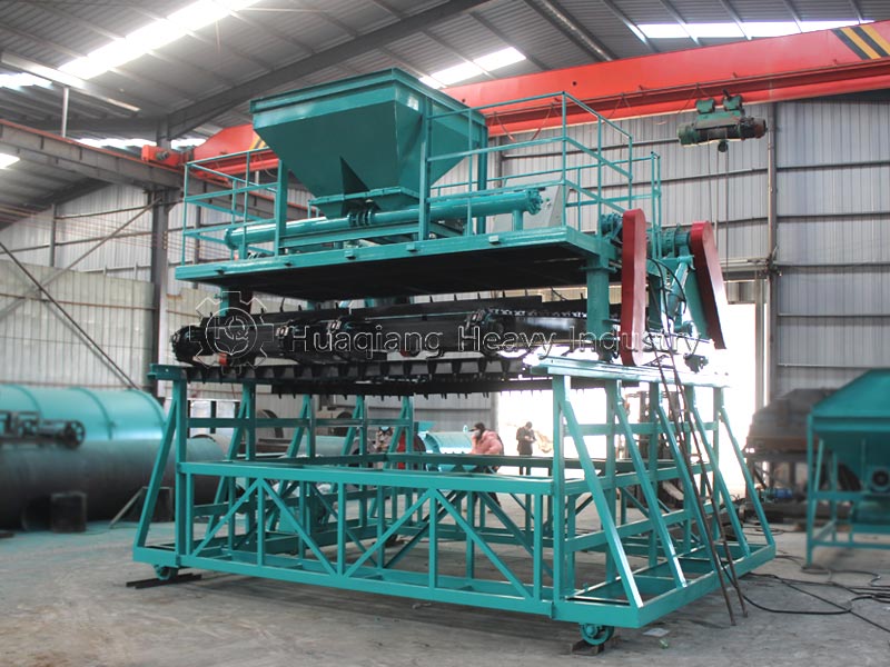 Chain Compost Turning Machine