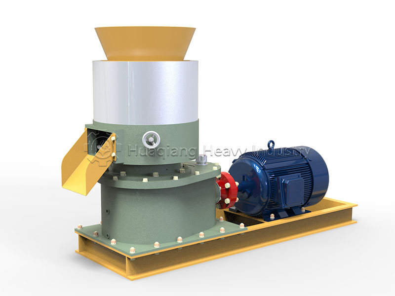 Flat-Die Pellet Machine